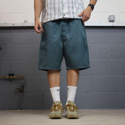 Dickies 874 chino shorts surf teal Chino style skater shorts loose summer