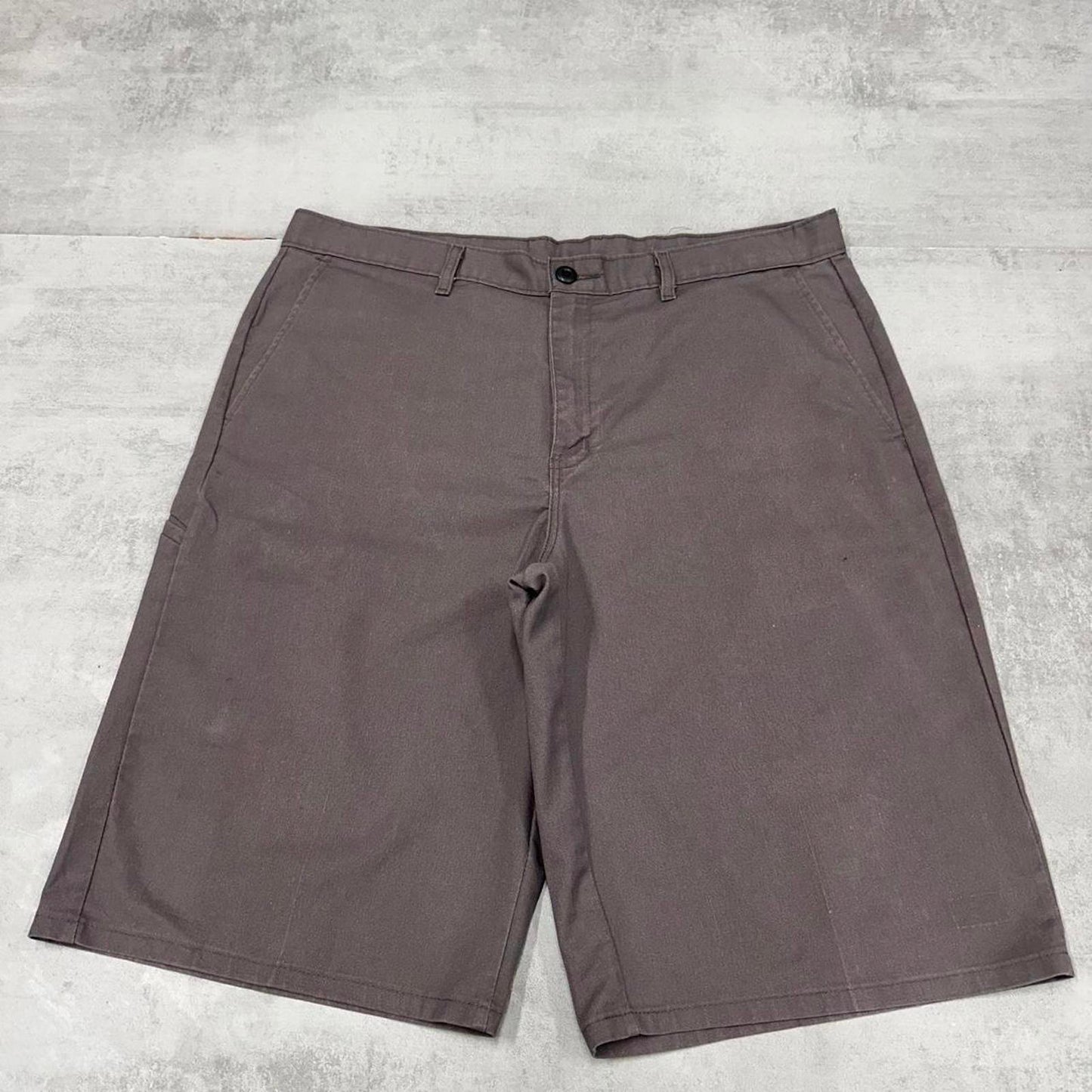 Baggy Grey Dickies carpenter shorts W38 Loose baggy chino style skate shorts