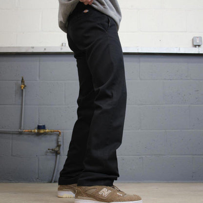 Y2K Dickies work pants black Slim straight chino style skate trousers