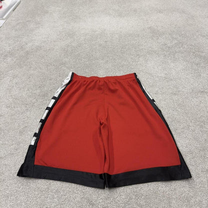 Long Nike sports shorts y2k red Basketball style comfy loose floaty summer gym shorts
