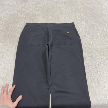 Dickies chino work pants faded black Straight leg twill chino skate style trousers