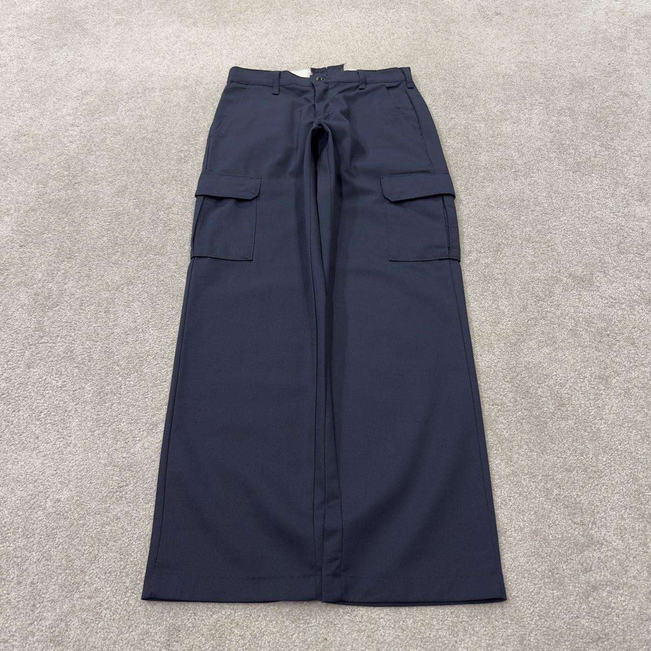 Y2K cargo pants utility chino red kap navy Loose leg skater workwear pants
