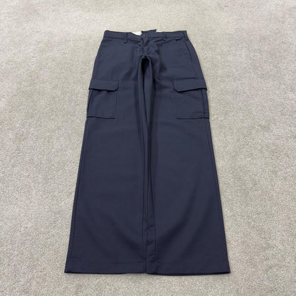 Y2K cargo pants utility chino red kap navy Loose leg skater workwear pants