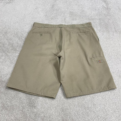 Dickies baggy chino shorts carpenter khaki Surfer style skate shorts long loose leg festival