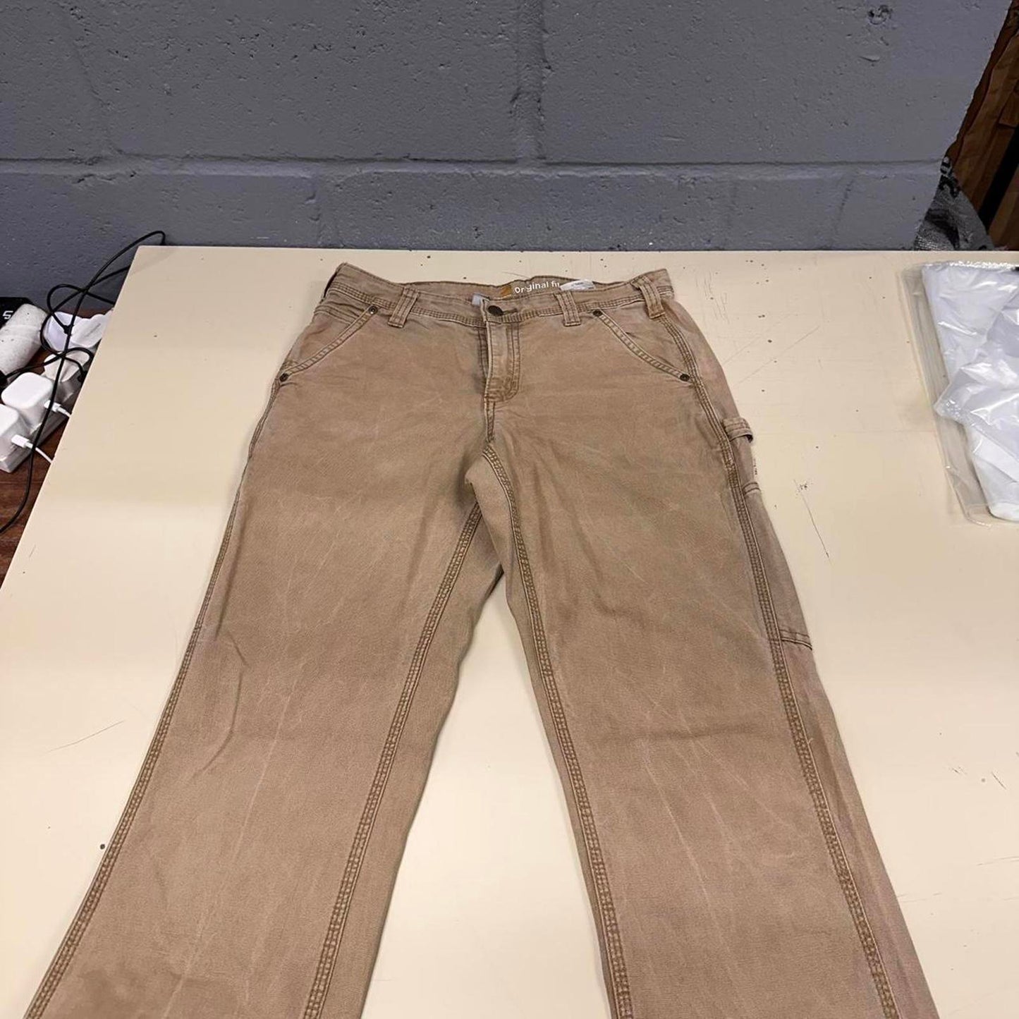 00s Carhartt carpenter jeans size 4 women's (W30L31) casual skater style cargo pants