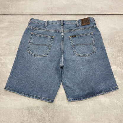 Mens blue Lee denim jorts W38