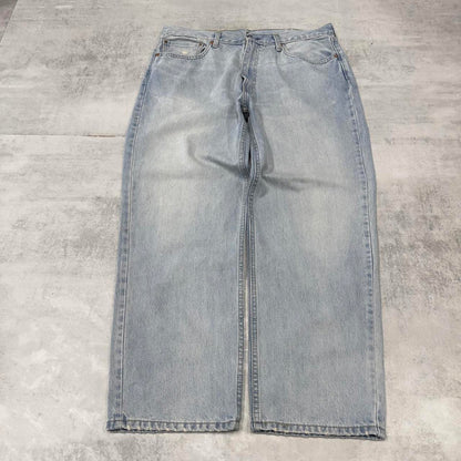 Baggy Levis 550 jeans W38 L30 blue loose 90s relaxed style skater jeans red tab logo