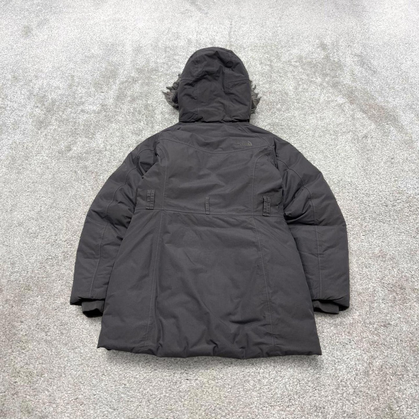 North Face HyVent puffer jacket S women's y2k 00s style tech parka windbreaker autumn