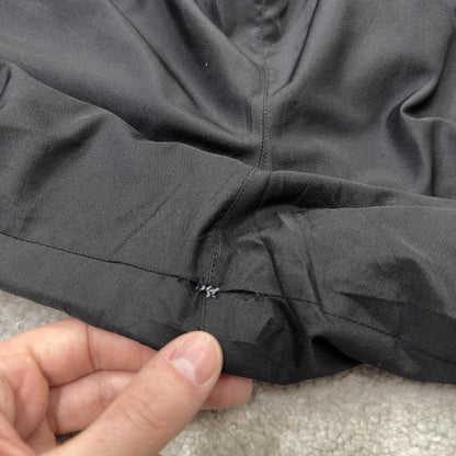 Y2K Champion tracksuit bottoms loose black Loose leg lined 2000s style casual track pants