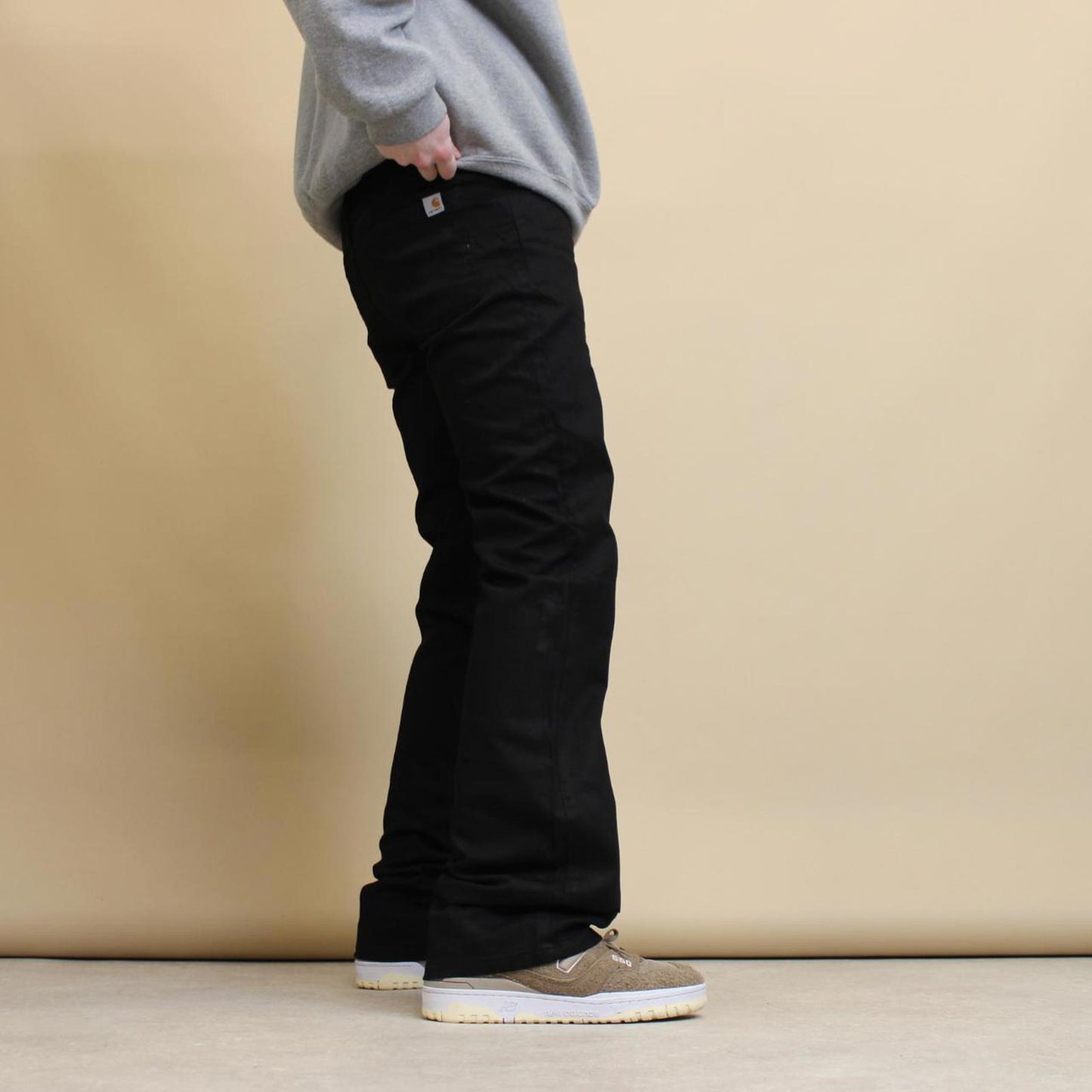 Black Carhartt jeans size 8 W32L32 original fit bootcut jeans