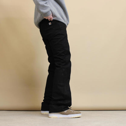 Black Carhartt jeans size 8 W32L32 original fit bootcut jeans
