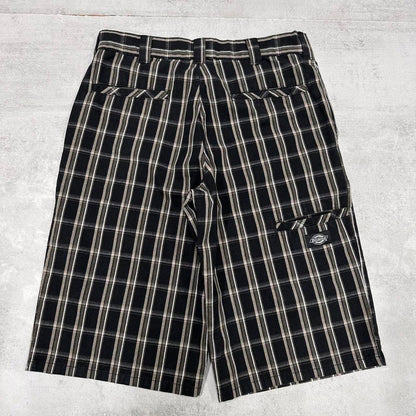 Checkered Dickies carpenter shorts W30