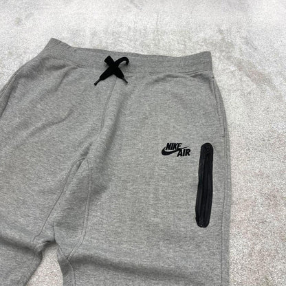 Grey Nike Air sweatpants XL loose y2k style joggers Swoosh logo gym wear track pants