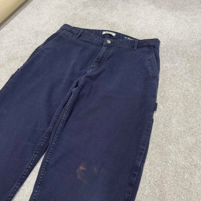 Carhartt carpenter jeans navy W34L28 90s skater style canvas cargos
