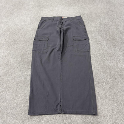 Wrangler cargo pants relaxed y2k grey W34L30 Straight leg relaxed skater work pants
