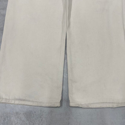 Baggy Anchor Blue jeans W38 L31 off white baggy denim skater pants