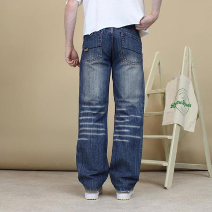 Embroidered N&MS Unltd jeans W30L30 y2k style big stitch design
