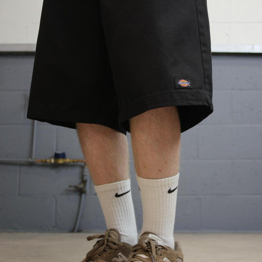 Dickies Y2K baggy carpenter shorts black Twill style chino skater shorts long leg festival shorts