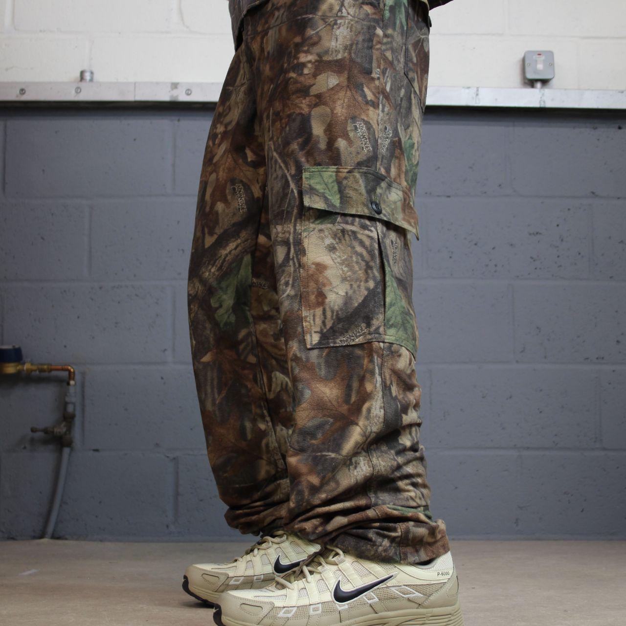 King's Camo Realtree camo cargo pants Y2K khaki M Realtree Edge camouflage pattern trousers