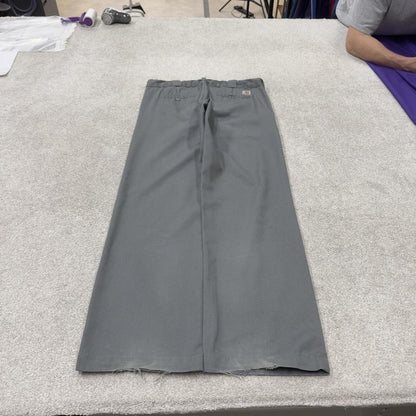 Y2K Carhartt work pants loose grey Loose Master Pant skate style chino trousers
