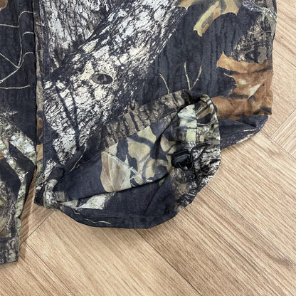Y2K camo convertible technical trousers / shorts Red Head lightweight Mossy Oak camouflage