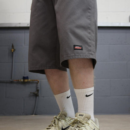 Dickies carpenter shorts long leg grey Twill chino skater surfer style shorts