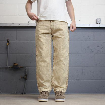 Vintage beige Carhartt jeans W34L29 loose 90s style denim skater pants