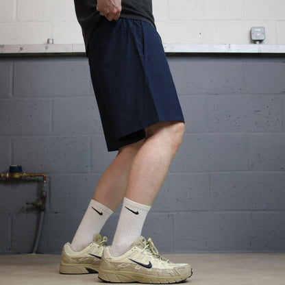 Nike sports shorts y2k loose navy Dri-Fit comfy floaty summer gym shorts