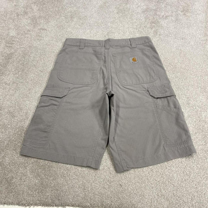 Carhartt cargo shorts y2k loose grey Relaxed fit skater style summer work shorts