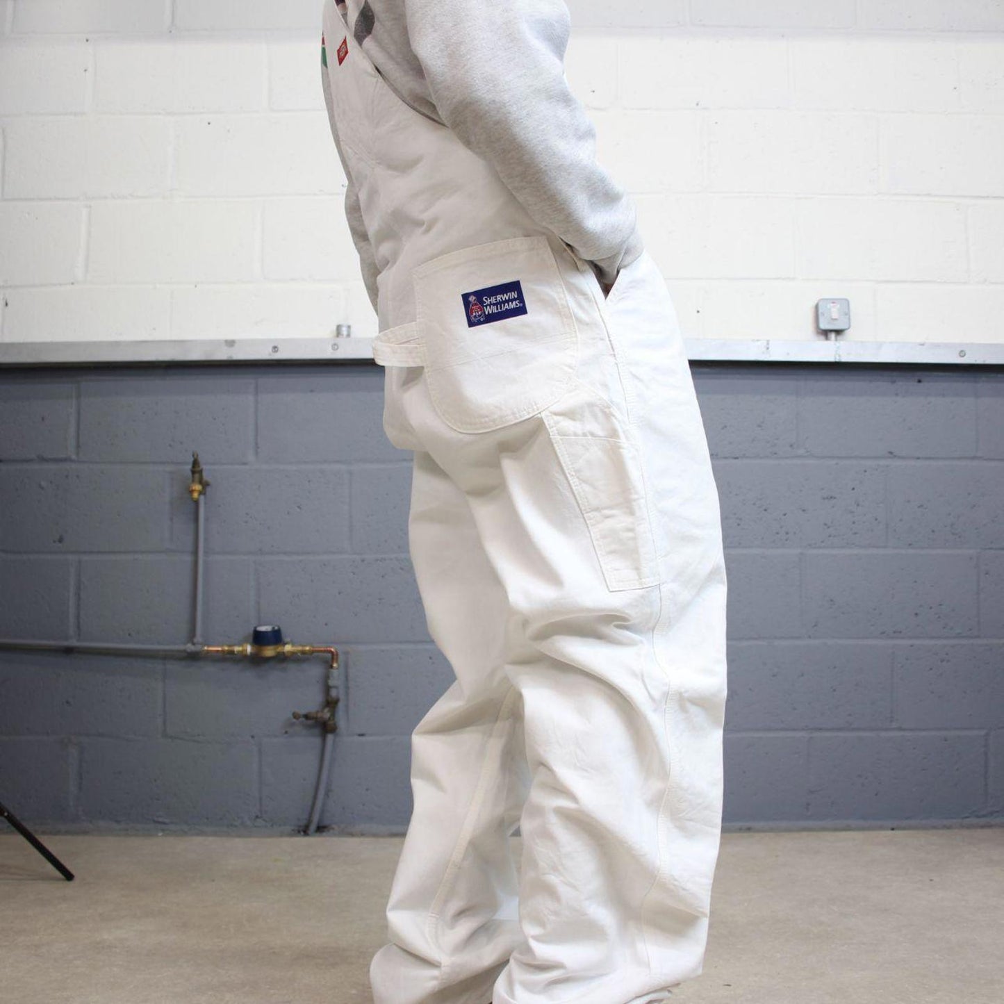 90s Dickies dungarees overalls baggy W36L34 USA mens cotton y2k painter bib & brace workwear