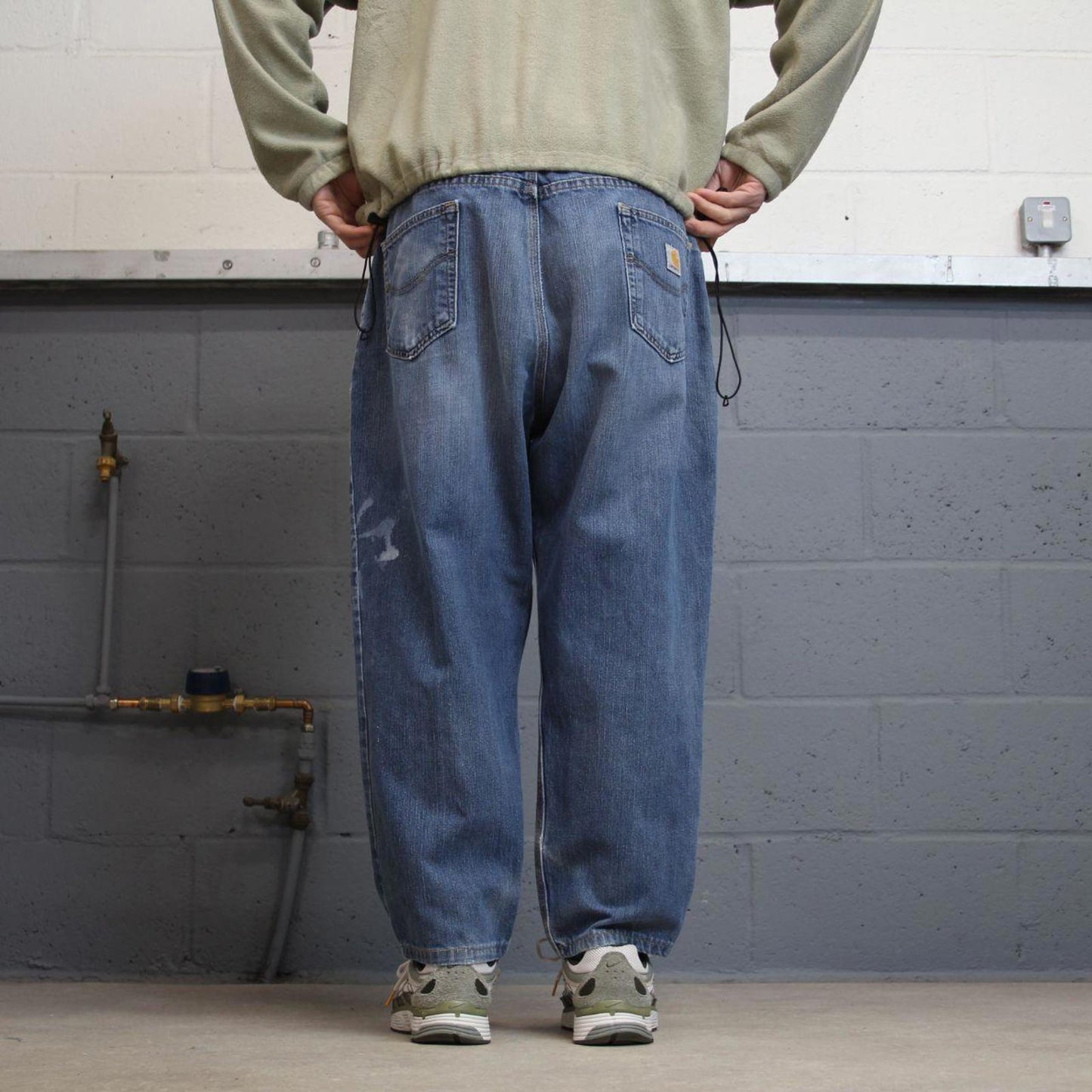 Y2K vintage Carhartt jeans blue Relaxed fit denim skate style work pants