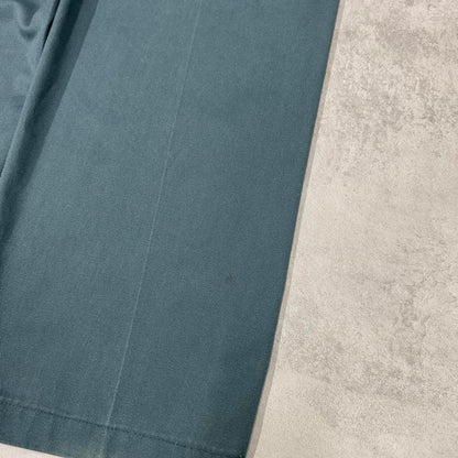 Dickies Pants W36L29 loose turquoise twill chino style skater pants