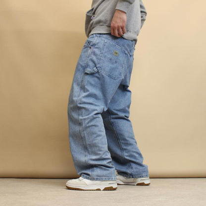 Baggy blue Lee carpenter jeans W38 L30