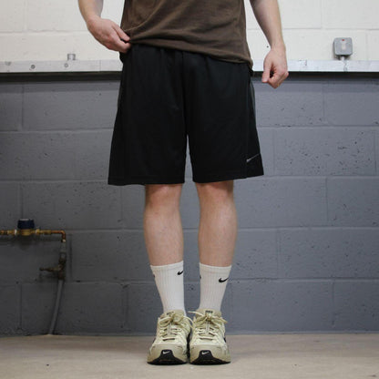Nike sports shorts y2k loose black Casual style comfy loose floaty summer gym shorts
