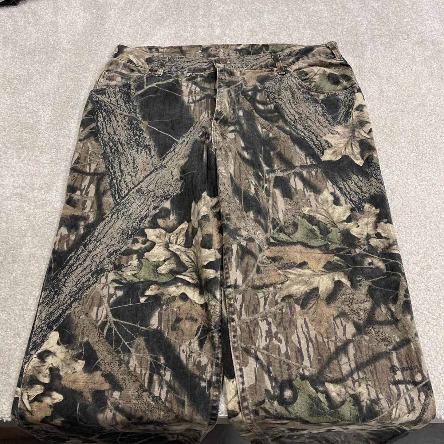 Baggy Realtree camo jeans wide leg khaki Loose wide leg denim Redhead camouflage hunting pants