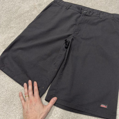 Dickies carpenter chino shorts black Chino style skater shorts loose long leg festival