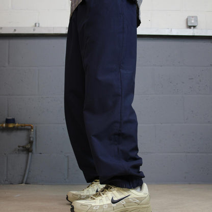 Champion vintage baggy tracksuit bottoms navy