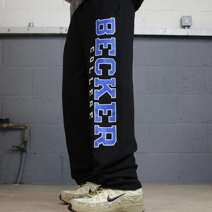 Y2K Champion sweatpants black joggers loose leg Loose casual 2000s style jogging bottoms