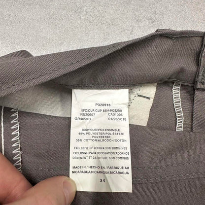 Grey Dickies shorts W34