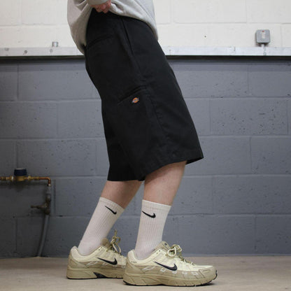 Dickies carpenter shorts long leg black Twill chino skater style shorts loose long leg