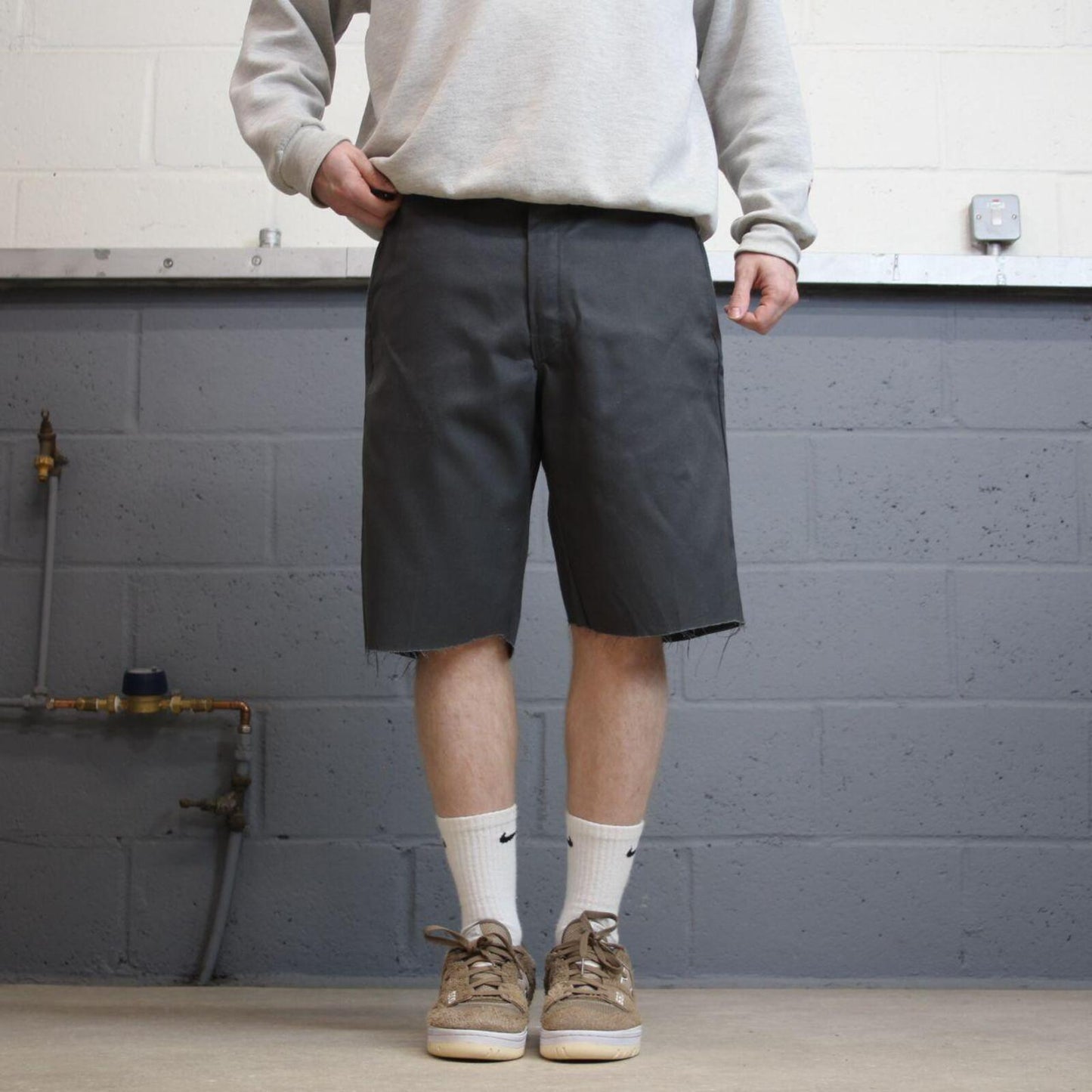 Dickies 874 chino shorts grey Twill style chino skater festival shorts