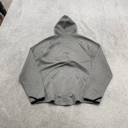 00s Oakley technical hoodie XL men's y2k style grey lightweight hooded performance tech top