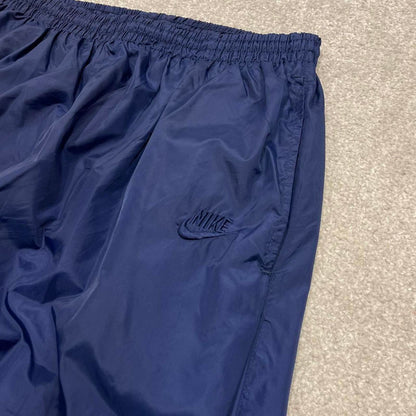Vintage y2k baggy Nike tracksuit bottoms navy