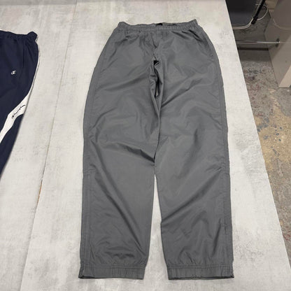 Vintage baggy Nike trackies M loose floaty leg y2k track pants embroidered logo