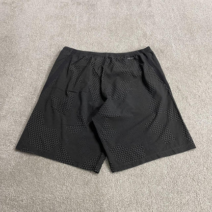 Nike sports shorts y2k loose grey Patterned Dri-Fit loose floaty summer gym shorts