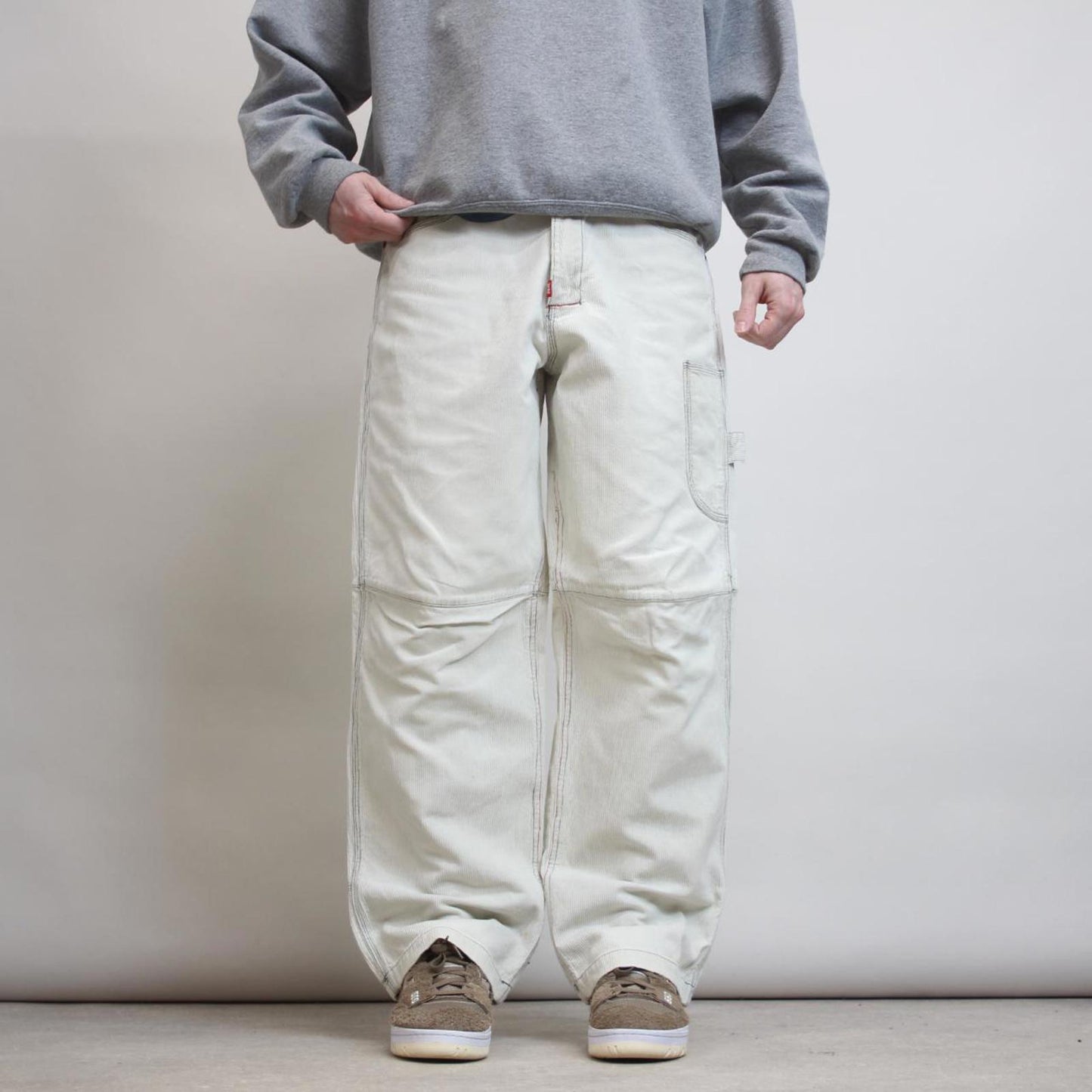 Ecko unltd corduroy carpenter pants W32 L30 Beige loose y2k cord skate trousers