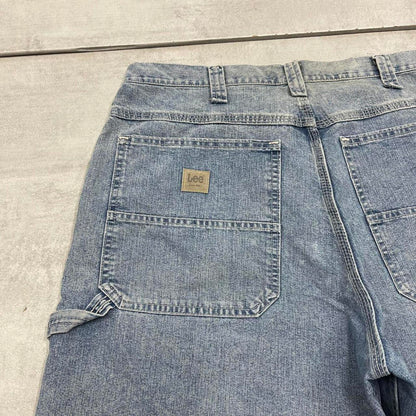 Baggy Lee carpenter jorts W38