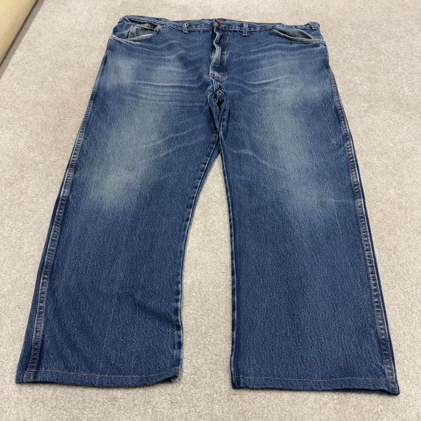 Vintage Dickies jeans loose y2k W48L28 blue denim 90s skater style 5 pocket pants