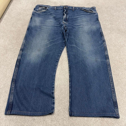 Vintage Dickies jeans loose y2k W48L28 blue denim 90s skater style 5 pocket pants