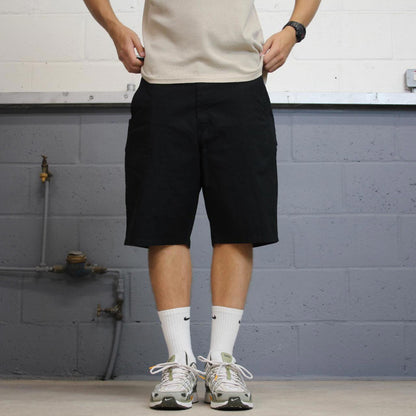 Baggy Black Dickies carpenter shorts W38